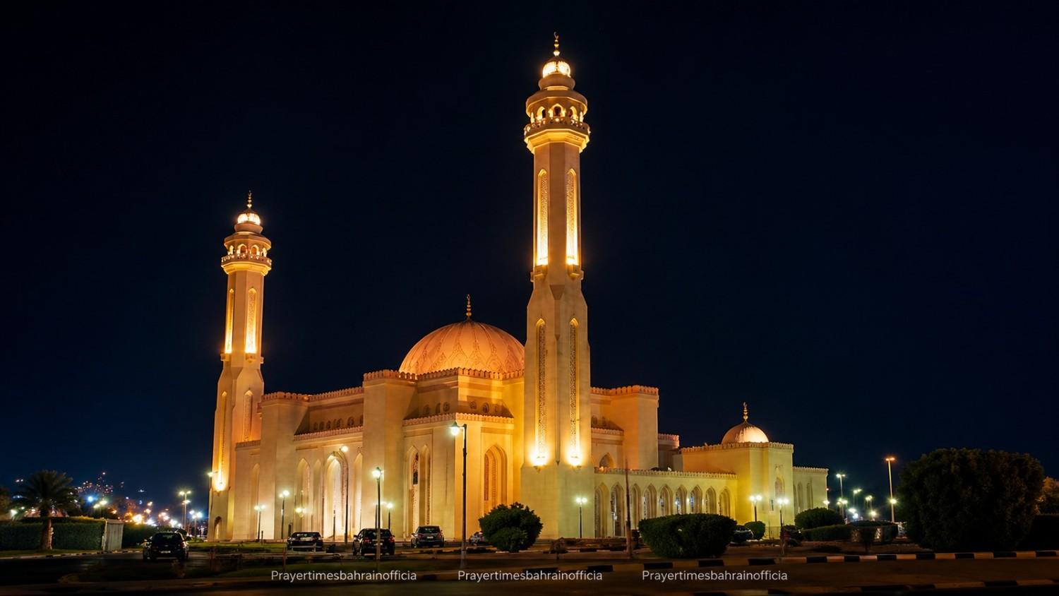 Fajr, Dhuhr, Asr, Maghrib, and Isha prayer times in Isa Town, Bahrain